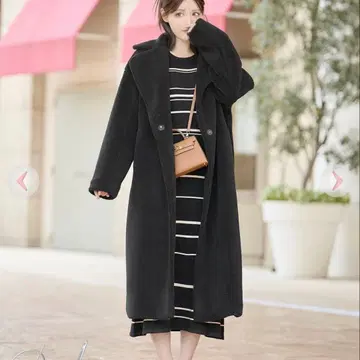 Rady 레이디 보아 롱 코트 M 사이즈 블랙