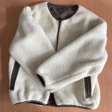 유나이티드 애로우즈 2WAY 보아 블루종 M 리버서블