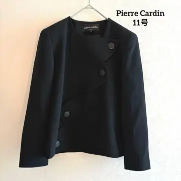 피에르 가르뎅 포멀 자켓 11 블랙 울 비대칭
