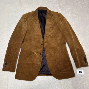 43 새상품급 모아레스 빔즈 테일러드 자켓 코듀로이 M