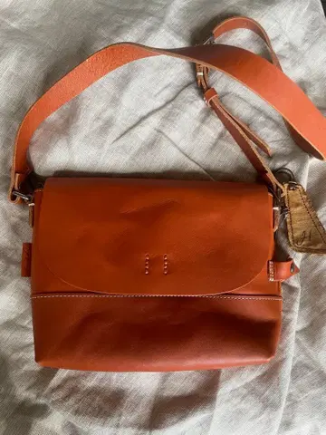 새상품급! 미사용! Hawk Company 브라운 가죽 숄더백