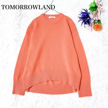 컨디션 최상 투모로우랜드 맥피 캐시미어 하이 게이지 풀오버 니트