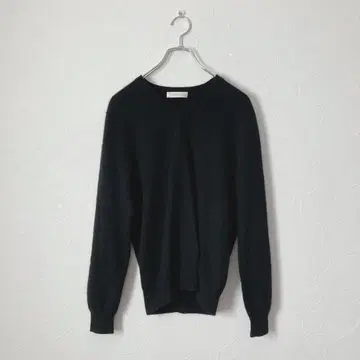 캐시미어 100% 블랙 스웨터 니트 블랙 심플 상의 긴팔 겨울