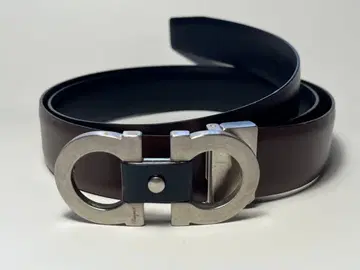 Salvatore Ferragamo 더블 간치니 리버서블 벨트