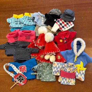 봉제 인형용 옷 갈아입기 의류 세트