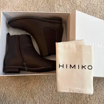 새상품 HIMIKO  [발수] 사이드 고어 숏부츠