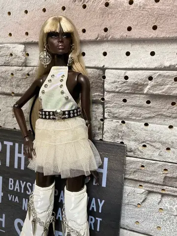 포피 후드티 패션 로열티 1/6 인형 의류 핸드메이드