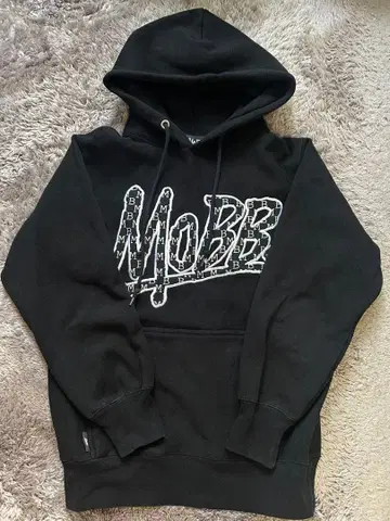 MOBB 모브 후드티 블랙 S