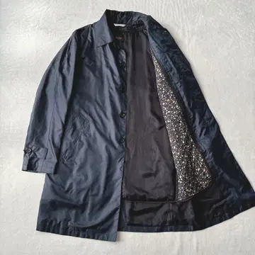 [새상품급] 폴스미스 컬렉션 스텐카라 코트 라이너 포함 꽃무늬 광택