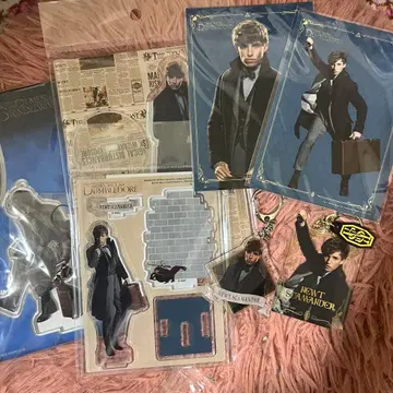 신비한 동물사전 뉴트 스캐맨더 굿즈 세트