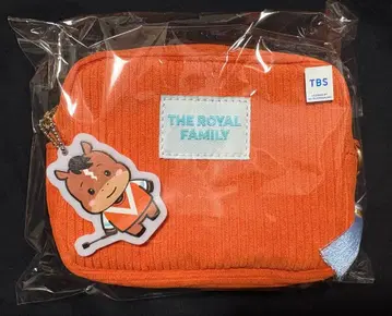 로얄 패밀리 굿즈 참 포함 파우치 오렌지 메구로 렌 TBS 드라마