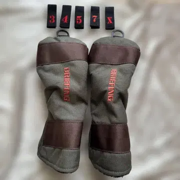 브리핑 헤드커버 페어웨이 우드용 2개 세트