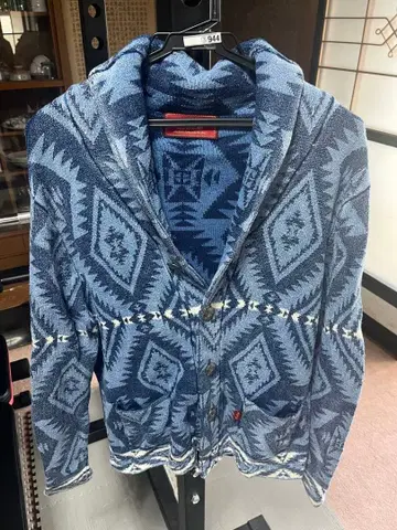 Indian Motorcycle 가디건 M 콘초 버튼