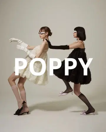 TULLE BALLOON TUNIC POPPY 미사용 새상품