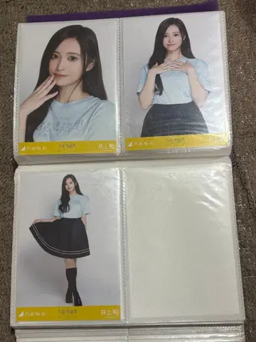 이노우에 나기 브로마이드 컴프 쿠보 시오리 졸업 콘서트  라이브t