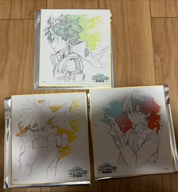 히로아카전 색지 컬렉션 바쿠고 미도리야 토도로키