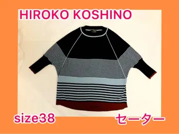 HIROKO KOSHINO 스트라이프 튜닉 사이즈 38