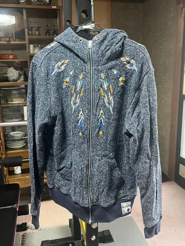 LOW BLOW KNUCKLE 로우 블로우 너클 L 지퍼 후드티