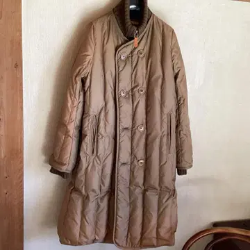 45rpm 다운 코트 S 짙은 베이지