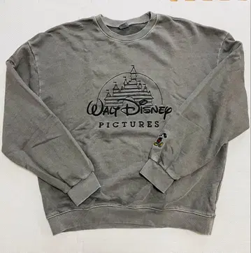 월트 디즈니 픽쳐스 성 트레이닝복 피그먼트 차콜