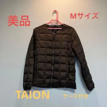 다크 브라운 다운 자켓