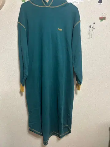 Lee 후드티 롱 원피스