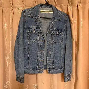 새상품급 데님 자켓 워시드 블루 M G 자켓 겉옷