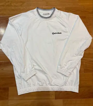 테일러메이드 TaylorMade 화이트 긴팔 골프웨어 L 사이즈