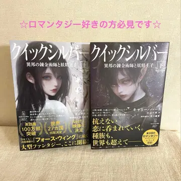 퀵실버 이방의 연금술사와 요정 왕자 상하 2권 세트 새상품급 토요일 발송