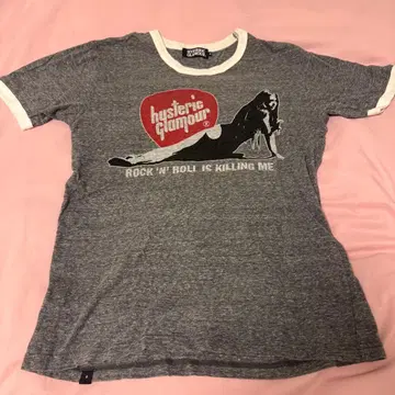 HYSTERIC GLAMOUR 티셔츠 S 사이즈 그레이