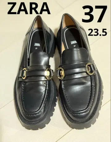 ZARA 블랙 로퍼 37