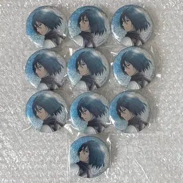 [ 가격 인하 중 ] 진격의 거인 미카사 캔뱃지 라메키라 바다