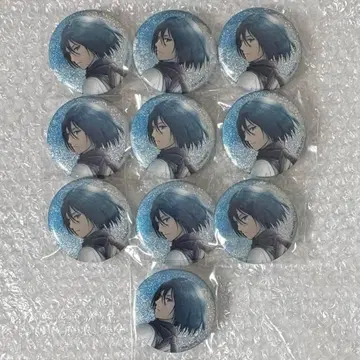 진격의 거인 미카사 캔뱃지 라메키라 바다