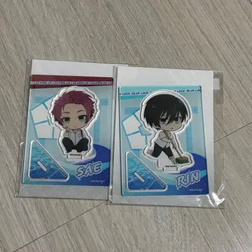 블루 록 이토시 린 이토시 사에 아크릴 스탠드 세트