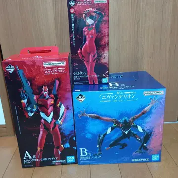 에반게리온 제일복권 2호기 아스카 제9사도 피규어 침식