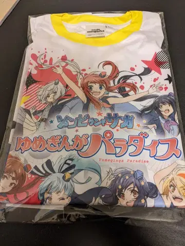 극장판 좀비랜드 사가 유메긴가 파라다이스 T셔츠 L
