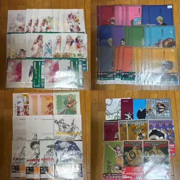 원피스 제일복권 묶음 판매 클리어 파일 & 스티커 세트 등