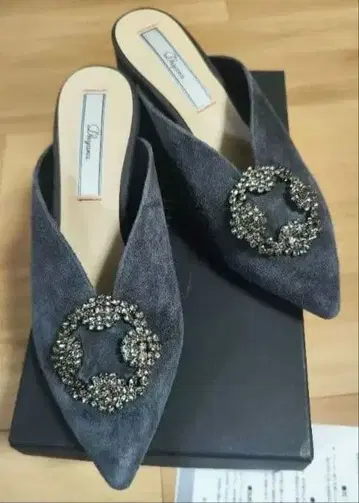 [ Dhyana. ] 비쥬 뮬 20900엔 다크 그레이 완판템