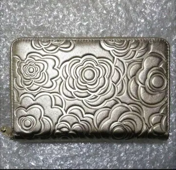 꽃무늬 안티스키밍 통장 케이스 미사용 새상품 골드 계열