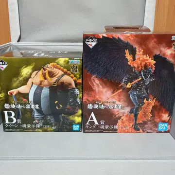 원피스 제일복권 영웅호걸상 킹 퀸 피규어 미개봉