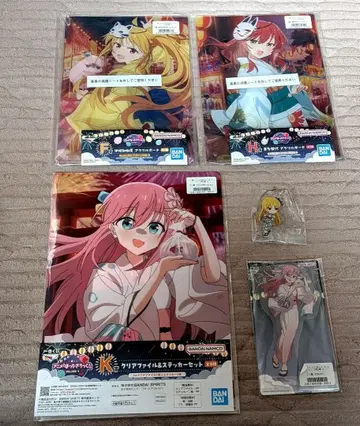 제일복권 애니메이션 봇치더록 클리어 파일 아크릴 보드