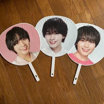 나니와단시 오오니시 류세이 부채 3개 세트