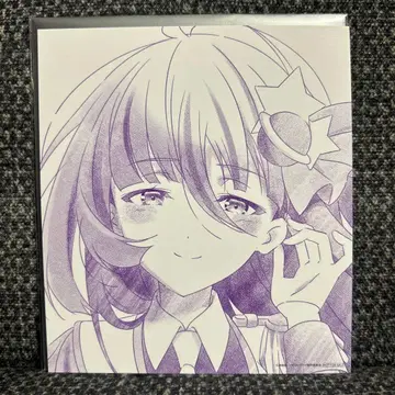 좀비 랜드 사가 입장객 혜택 그려낸 미니 색지풍 카드 야마다 타에