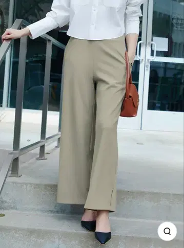 [ 새상품 시착만 한 ] XEXYMIX 슬릿 포켓 와이드 팬츠 L 사이즈