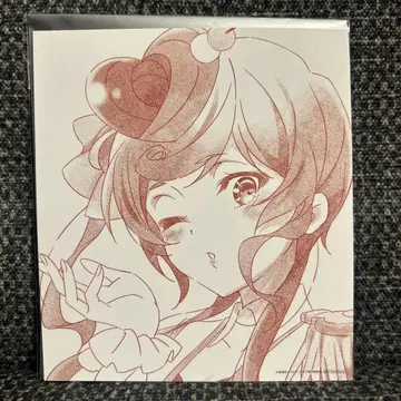 좀비 랜드 사가 입장객 혜택 그려낸 미니 색지풍 카드 유기리