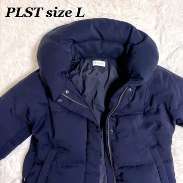 [ 새상품급 ] PLST 네이비 다운 자켓 숏 기장 L 사이즈