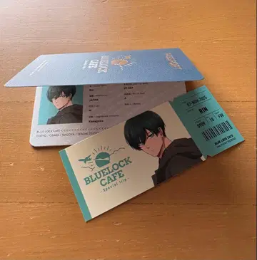 블루 록 카페 여권 티켓 이토시 린