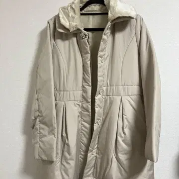 빅 사이즈 베이지 퍼 아우터 프로바돌 미사용 새상품
