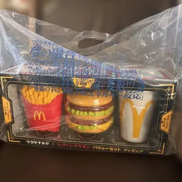 [ 새상품, 미개봉 ] 맥도날드 에반게리온 피규어 세트 봉투 포함