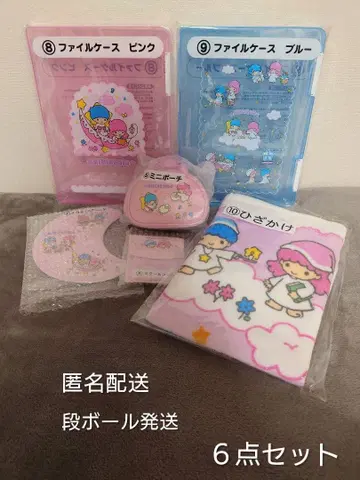 산리오 키키 & 라라 뽑기 6개 묶음 판매